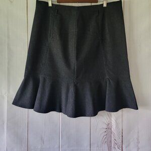 Cato Midi Skirt, Sz 16, Black, Zip up Back, Dress/Casual/Work Skirt, Like New,